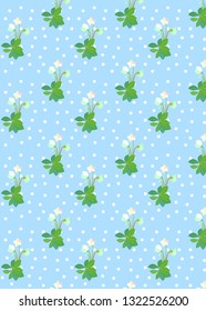 pattern with Hellebore Christmas Rose with circles. Helleborus Flowers. White yellow flowers with green leaves foliage. Vector design illustration. 