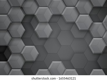 pattern hexagon background abstract and geometric wallpaper with cover web shape