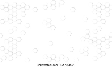 fondo hexágono de modelo abstracto y papel de pared geométrica con forma de tela de tapa