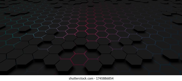 pattern hexagon background abstract and geometric wallpaper with cover web shape