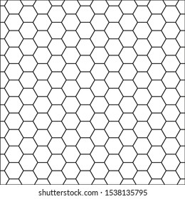 Pattern Hexagonal Backgrounds Flat Style Stock Vector (Royalty Free ...