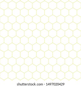 Pattern of the hexagonal net or honeycomb.
