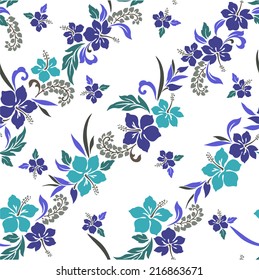 pattern of Hibiscus