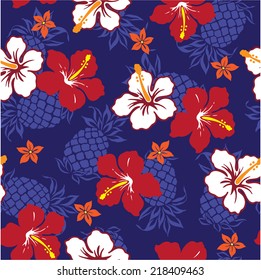 pattern of the Hibiscus