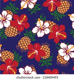 pattern of the Hibiscus