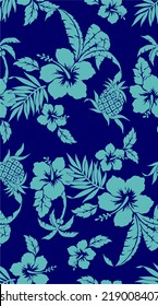 pattern of Hibiscus
