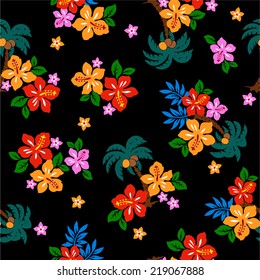 pattern of Hibiscus