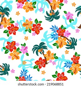 pattern of Hibiscus