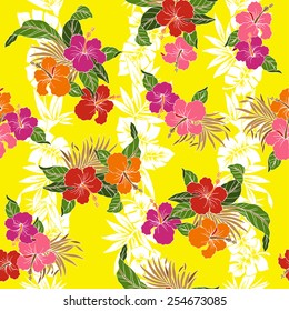 pattern of Hibiscus