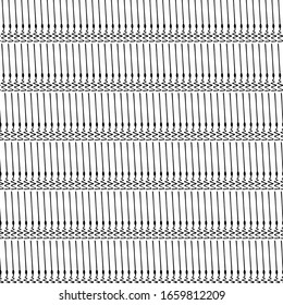 Pattern with hieroglyph on a white background