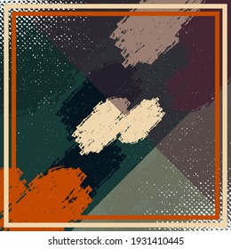 Muster des Hijab-Motivs mit abstraktem Design. Seidenschal-Muster, Vektordesign-Inspiration