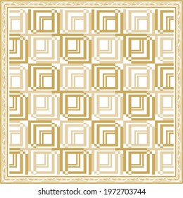 Pattern of hijab motif design with abstract foliage design. Silk scarf pattern vector design inspiration