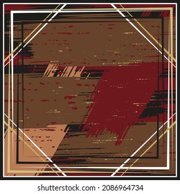 patrón de diseño de motivos hijab con diseño abstracto. Inspiración en el diseño vectorial del patrón de la bufanda de seda