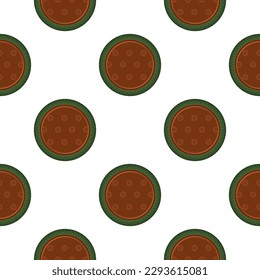 Patrón galleta casera de diferente gusto en bizcocho pastelero, galleta patrón consisten en la galleta de la comida colectable natural sabrosa bizcocho de pastelería accesorio, bizcocho patrón desde galletas dulces hasta el desayuno