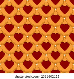 Pattern hausgemachte Kekse unterschiedlichen Geschmack in Backwaren, Muster Kekse bestehen aus kollektiven natürlichen Geschmack leckeren Backwaren es Teigwaren Accessoire, Muster Gebäck vom süßen Keks bis zum Frühstück