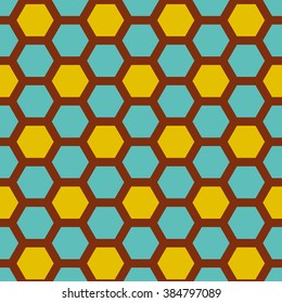 Pattern with Honeycombs