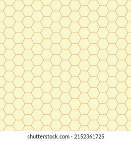 Pattern with honeycombs. Background with honeycombs.