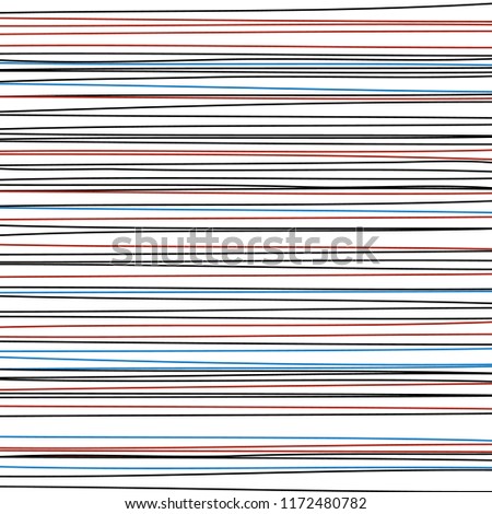 pattern with horizontal colored lines