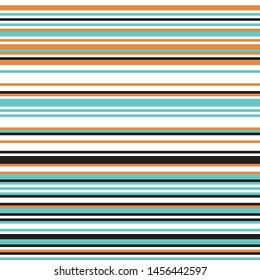 Pattern with horizontal colored stripes.Vector seamless texture. Modern stylish texture.