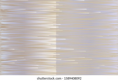 Pattern of horizontal lines. Texture with stretched textile, drapery view effect. Striped background for invitation, greeting cards, brochures covers, backdrop. Soft colored. Vector