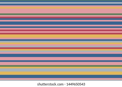 Pattern with horizontal stripes. The background for printing on fabric, textiles,  layouts, gift wrapped, covers, backdrops, backgrounds and Wallpapers, websites, Vector illustration