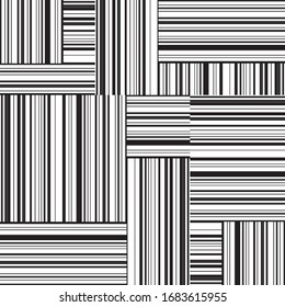 pattern with horizontal and vertical black bands