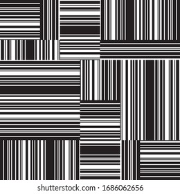 pattern with horizontal and vertical black lines