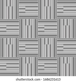 Pattern with horizontal and vertical black lines