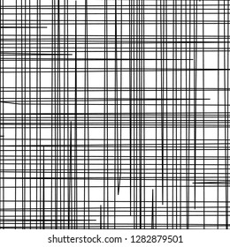 pattern with horizontal and vertical black stripes