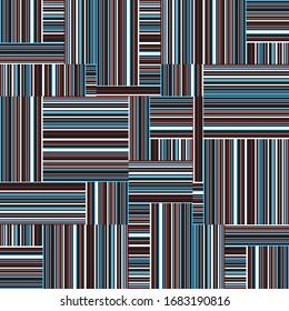 pattern with horizontal and vertical colored bands