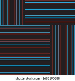 pattern with horizontal and vertical colored bands