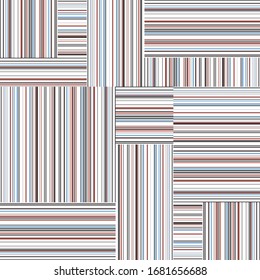 pattern with horizontal and vertical colored lines