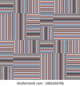 pattern with horizontal and vertical colored lines