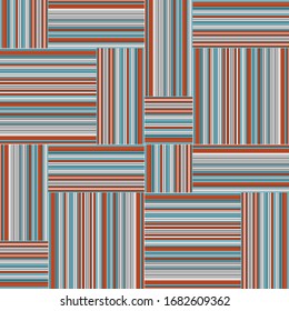 pattern with horizontal and vertical colored lines