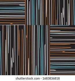 pattern with horizontal and vertical colored lines