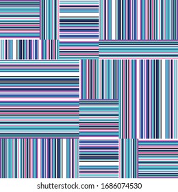 pattern with horizontal and vertical colored lines