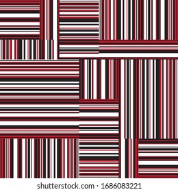 pattern with horizontal and vertical colored lines