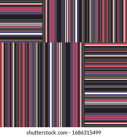 pattern with horizontal and vertical colored lines