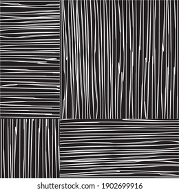 pattern with horizontal and vertical hand made white lines