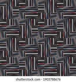 pattern with horizontal and vertical hand made colored lines
