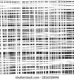 pattern with horizontal and vertical white bands