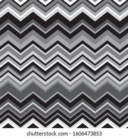 pattern with horizontal zigzag black lines