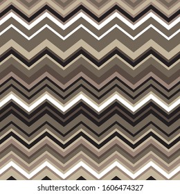 pattern with horizontal zigzag colored lines