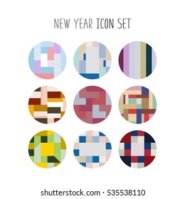pattern icon set