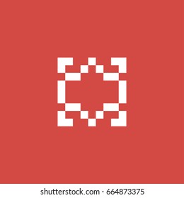 pattern icon. sign design. red background