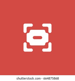 pattern icon. sign design. red background