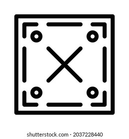 Muster-Symbol - Schwarz-Weiß