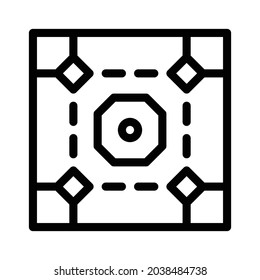 Tile Icon - Schwarz-Weiß
