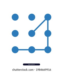 Pattern icons. Cyber Security Icons. Internet Security Sign and Symbols. Vector illustration, Illustration eps 10