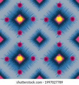 pattern ikal ethnic pattern pompom squre